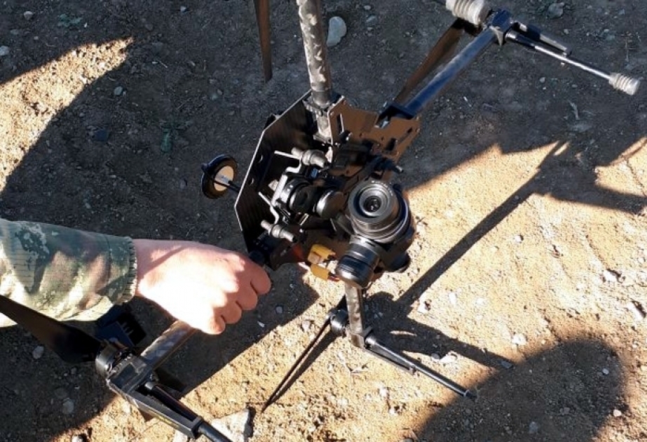 Azerbaijani armed forces shoot down Armenian drone