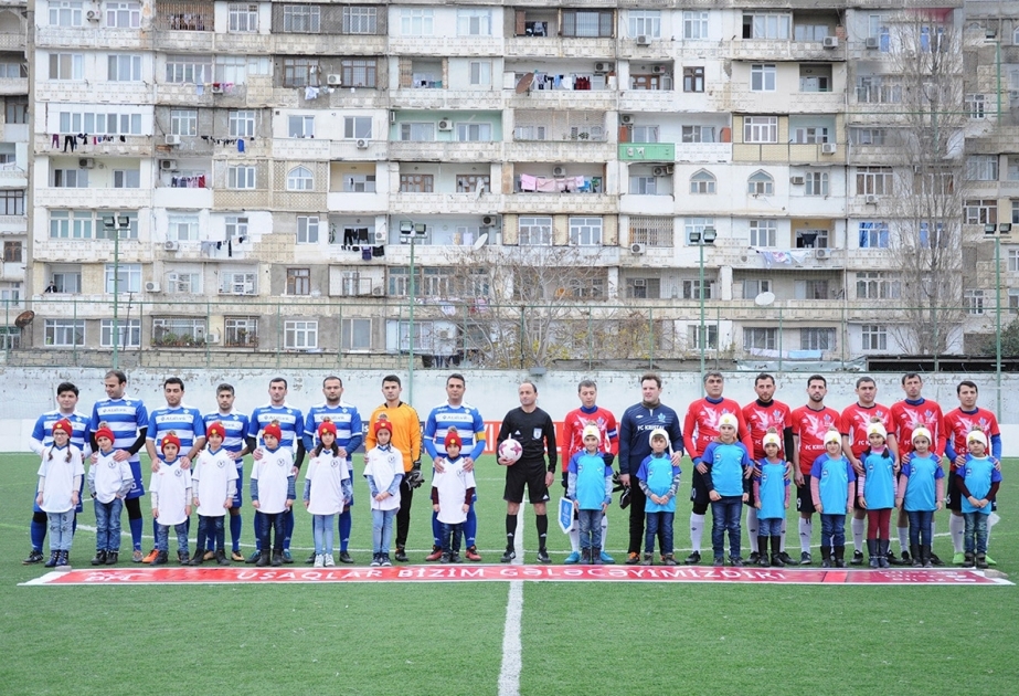 Bakı Futbol Liqası valideyn himayəsindən məhrum olan uşaqlarla görüş təşkil edib