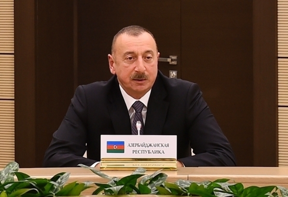 President Ilham Aliyev attended informal meeting of the CIS heads of state in Moscow