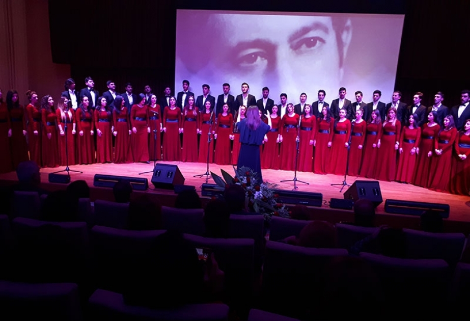 Xalq Artisti Oqtay Kazıminin xatirəsinə həsr edilən konsert proqramı təqdim olunub