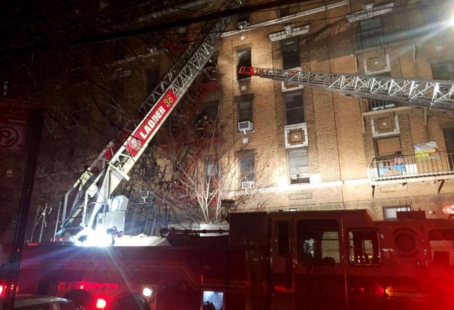 Пожар в Нью-Йорке: 12 погибших, 4 тяжелораненых