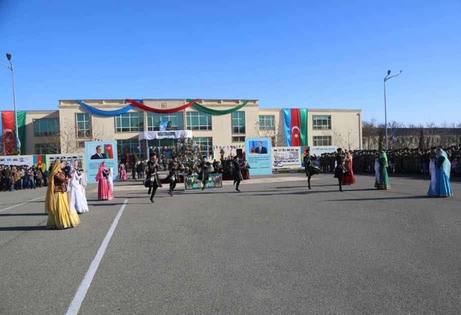 Müdafiə naziri “Açıq qapı” günündə Qusar rayonunda olub
