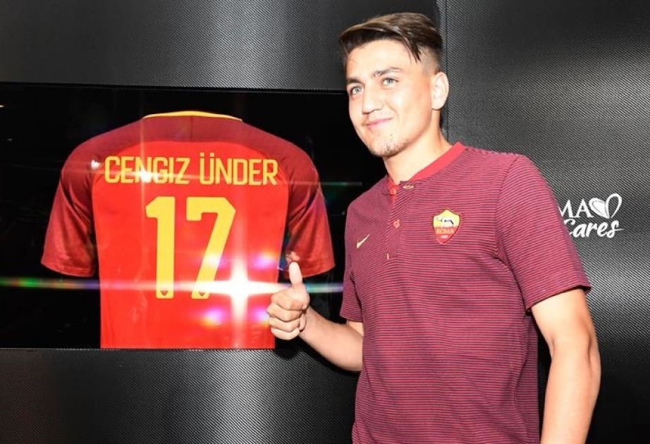 Türkischer Fußballer zum besten jungen Spieler von FC AS Rom gekürt