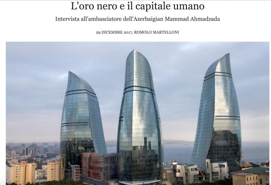 “Wall Street International” jurnalının oxucuları Azərbaycan həqiqətləri barədə məlumatlandırılıb