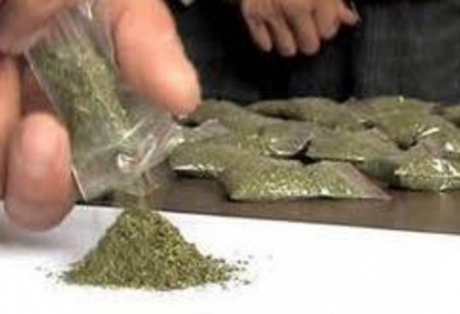 Salyan rayon sakinindən külli miqdarda narkotik vasitə aşkarlanaraq götürülüb