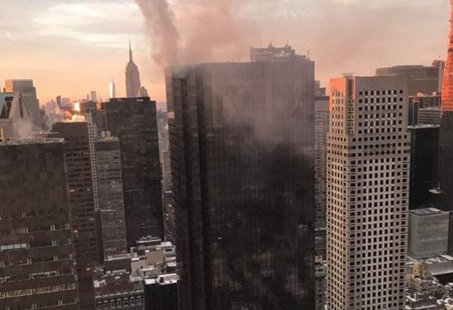 Brand im Trump Tower: Zwei Menschen verletzt