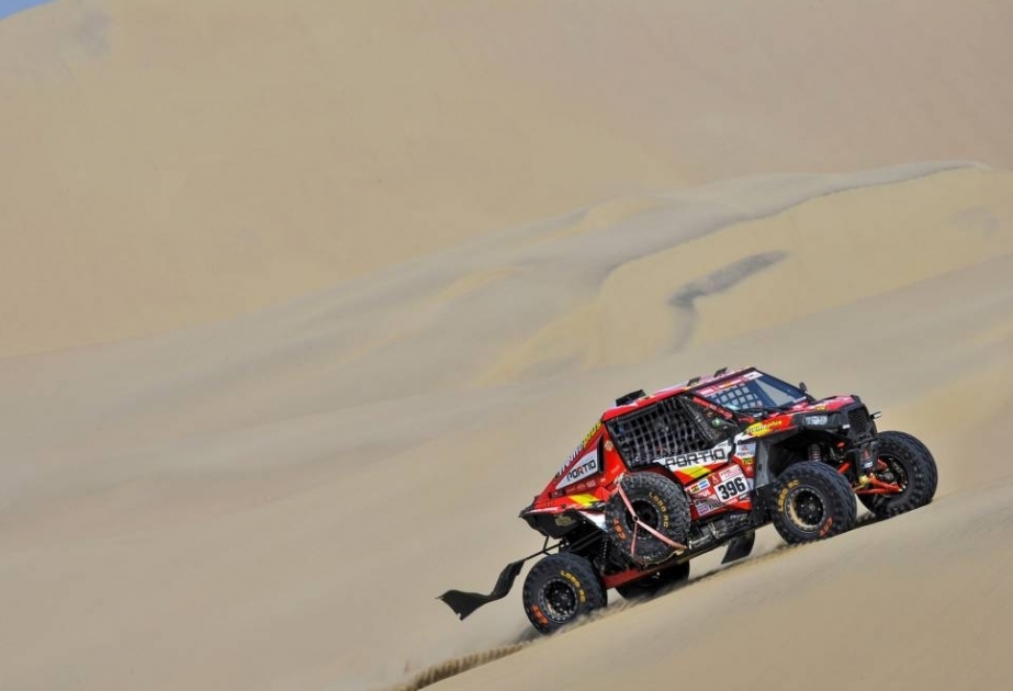 Dakar rallisinin üçüncü mərhələsinin qalibləri müəyyənləşib