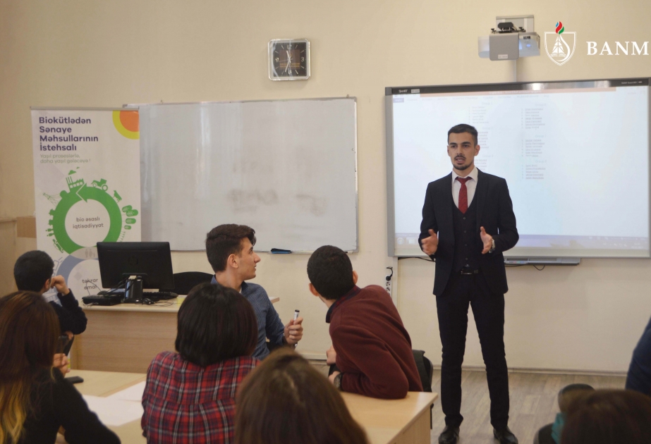 Baku Higher Oil School student implements project with support from Youth Foundation