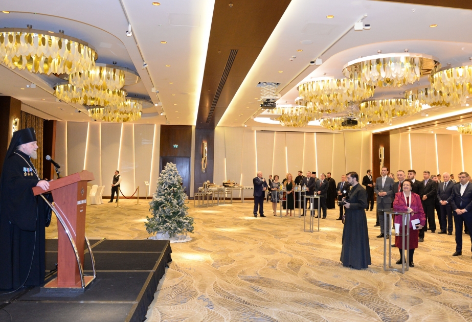Baku hosts official reception over Christmas