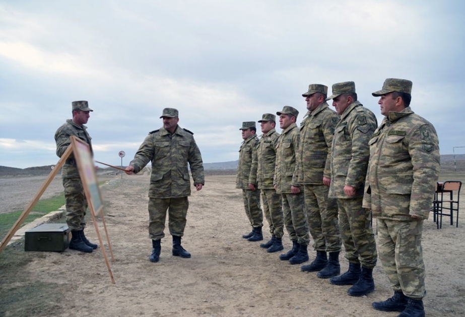 Azərbaycan Ordusunun şəxsi heyətinə məharət dərəcələrinin verilməsi üzrə sınaq imtahanları keçirilir