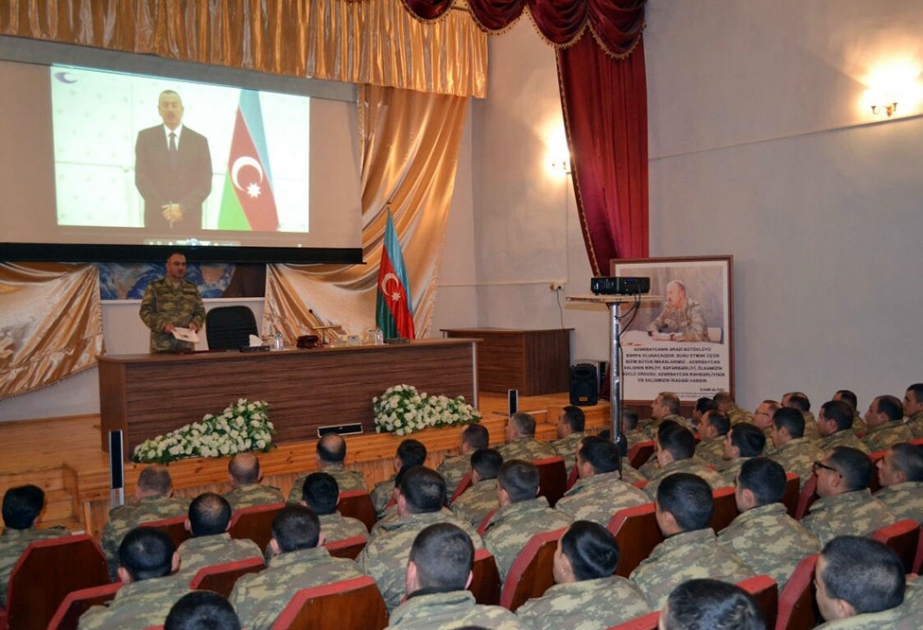 Ali Baş Komandanın tapşırıqları Azərbaycan Ordusunun şəxsi heyətinə çatdırılır