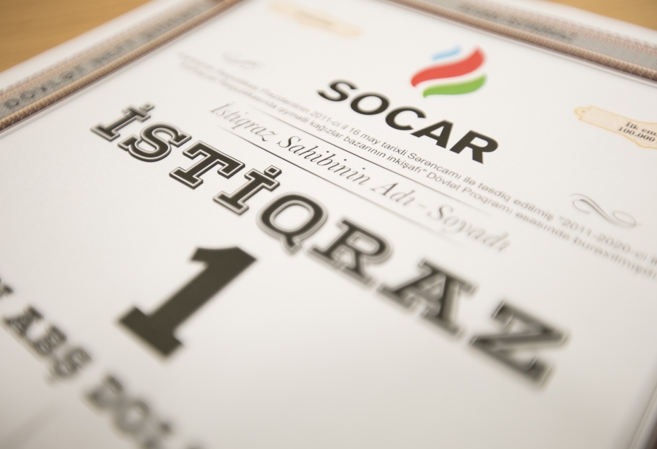 SOCAR istiqrazı sahibləri bu il ilk gəlirlərini əldə edəcəklər
