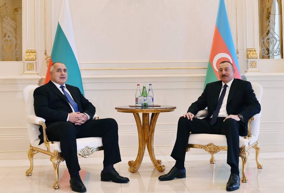 President Ilham Aliyev, Prime Minister Boyko Borisov held one-on-one meeting VIDEO