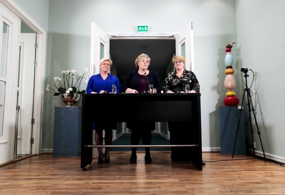 Norveçdə yeni koalisiya hökuməti yaradılır