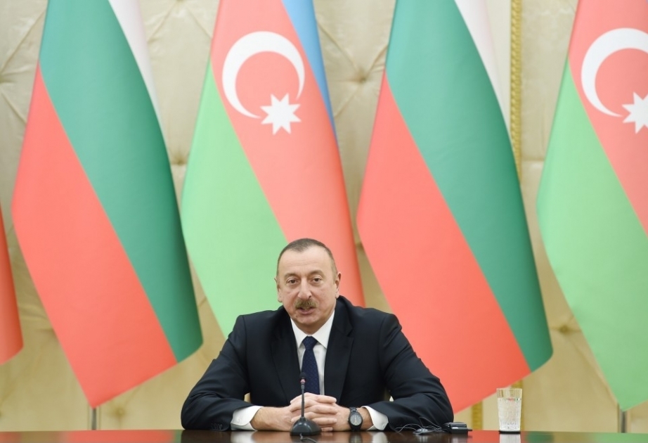 Azerbaijan and Bulgaria, along with other countries, provide for the implementation of the Southern Gas Corridor, President Ilham Aliyev