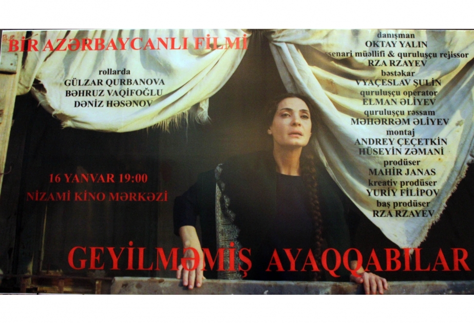 “Geyilməmiş ayaqqabılar” filmi təqdim edilib