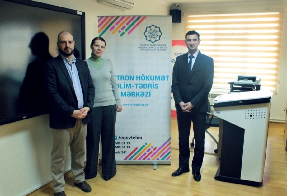 Elektron Hökumət Təlim-Tədris Mərkəzində “Cisco” şəbəkə laboratoriyası istifadəyə verilib