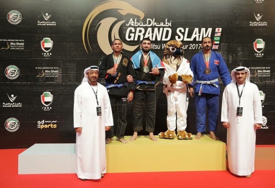 Azerbaijani jiu-jitsu fighters take 4 medals at Abu Dhabi Grand Slam