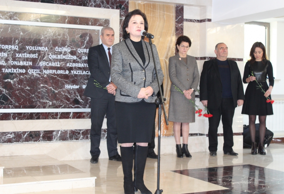 20 Yanvar şəhidləri xalqımızın milli azadlığı və müstəqilliyi üçün yol açıblar