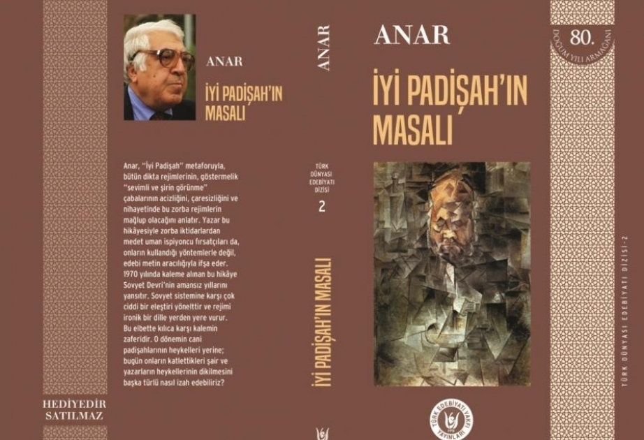 Türkiyədə Xalq Yazıçısı Anarın kitabı çapdan çıxıb