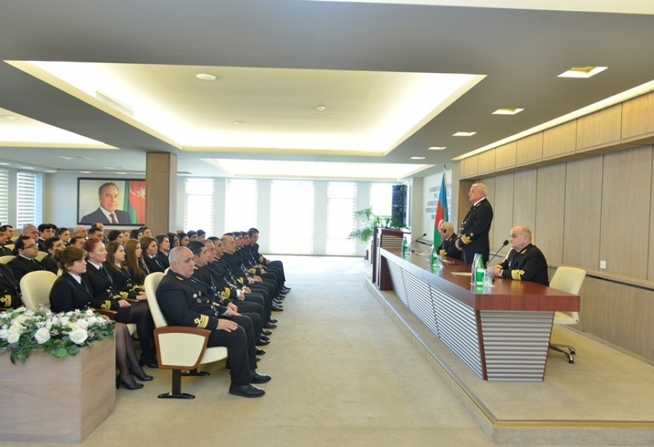 Dövlət Dəniz Agentliyində 20 Yanvar faciəsi ilə bağlı anım mərasimi keçirilib