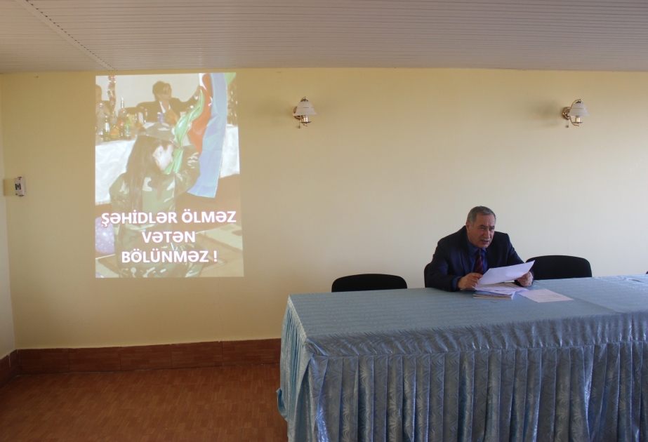 20 Yanvar şəhidləri bayrağımız kimi qürur və and yerimizdir
