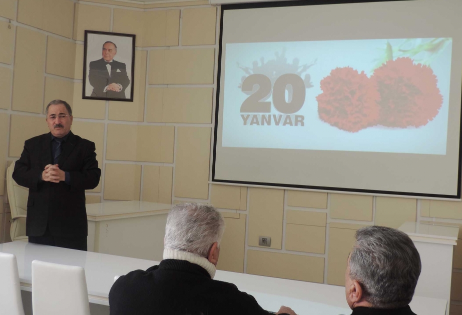 Qanlı Yanvar xalqımıza qarşı aparılan düşünülmüş siyasətin təzahürüdür