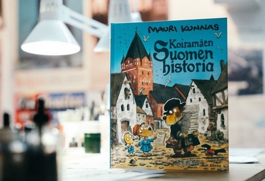 Детская книга известного финского писателя Маури Куннаса бьет рекорды продаж