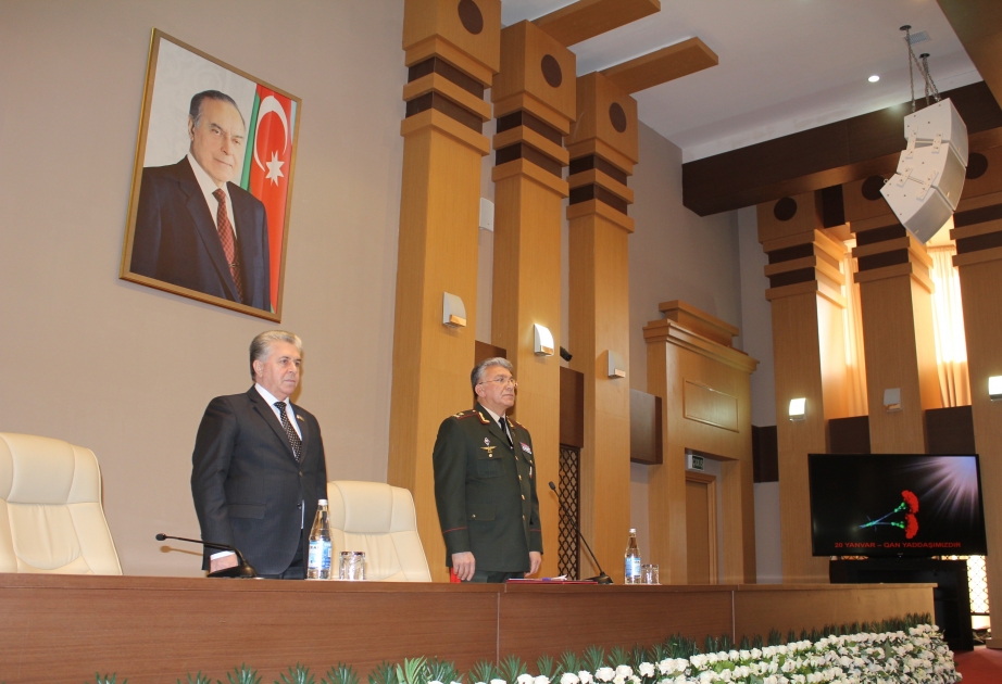 20 Yanvar şəhidlərinin əziz xatirəsi hər zaman ürəklərdə yaşayır