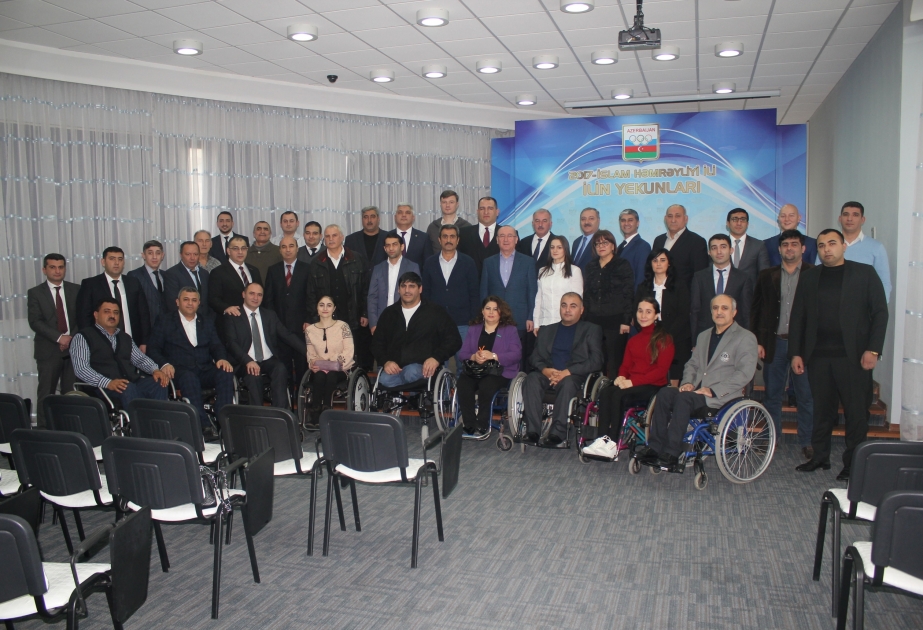 Azərbaycan Respublikası Milli Paralimpiya Komitəsinin ötənilki fəaliyyəti müzakirə olunub