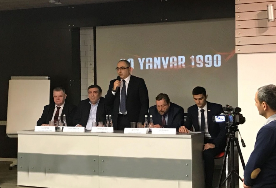 Qanlı Yanvar faciəsi qurbanlarının xatirəsi Yekaterinburqda da yad olunub