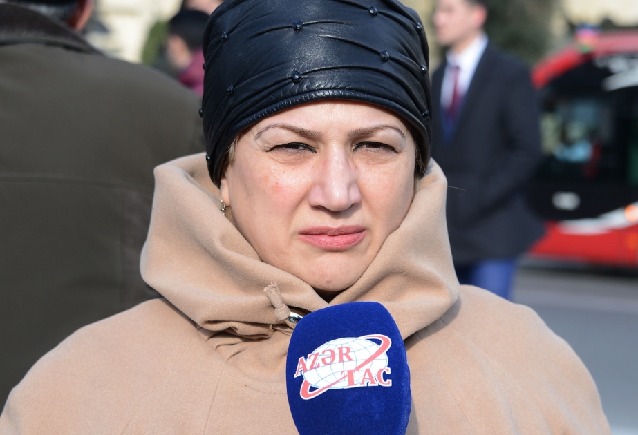 Şəhidlərimizin adı xalqımızın yaddaşına əbədi həkk olunub