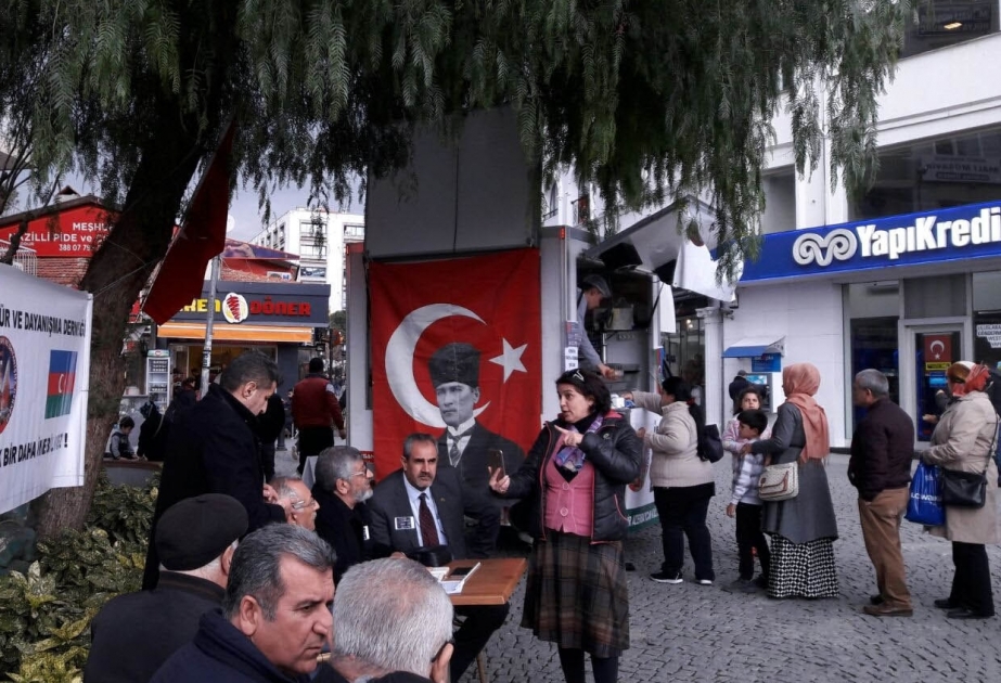 İzmirdə 20 Yanvar şəhidlərinin xatirəsi anılıb