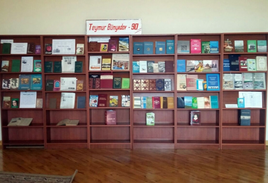 Milli Kitabxanada “Teymur Bünyadov-90" adlı kitab sərgisi açılıb