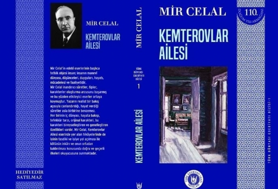Mir Cəlal Paşayevin hekayələr toplusu Türkiyədə çap edilib