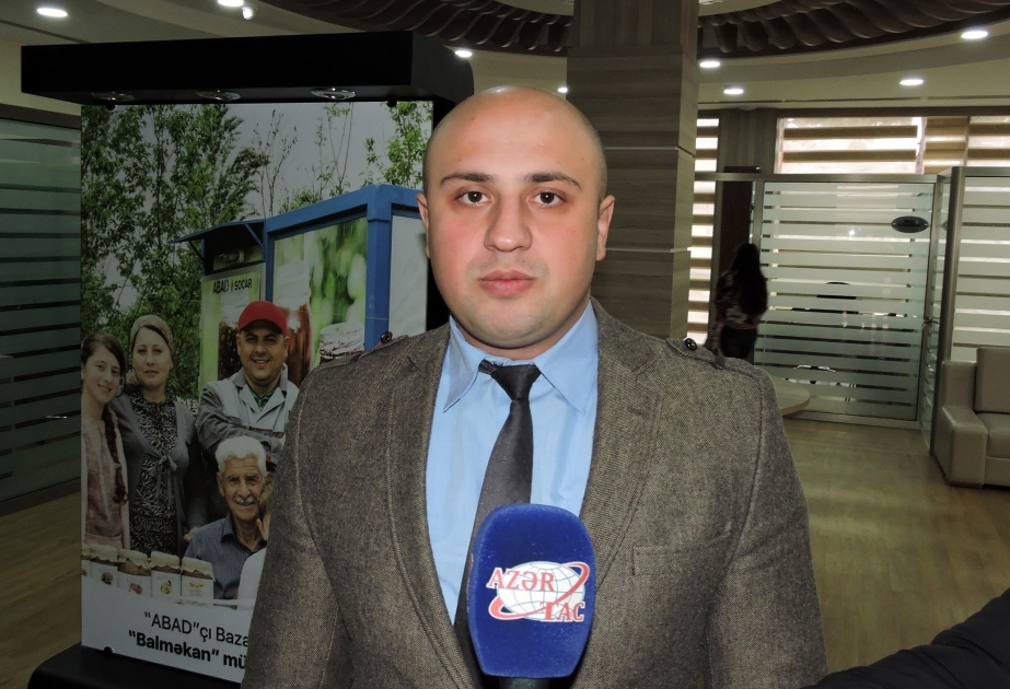Amil Musayev: Balakənli “ABAD”çılar indiyədək ticarət şəbəkələrinə 5 min bankadan çox cem və mürəbbə göndəriblər