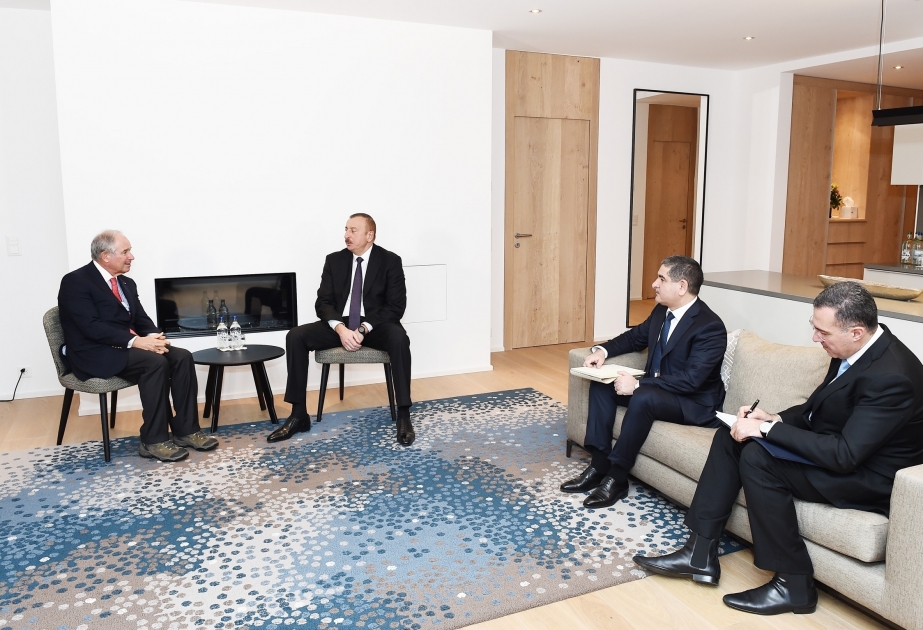 Prezident İlham Əliyevin ABŞ-ın “Blackstone” şirkətinin həmtəsisçisi və icraçı direktoru ilə görüşü olub VİDEO