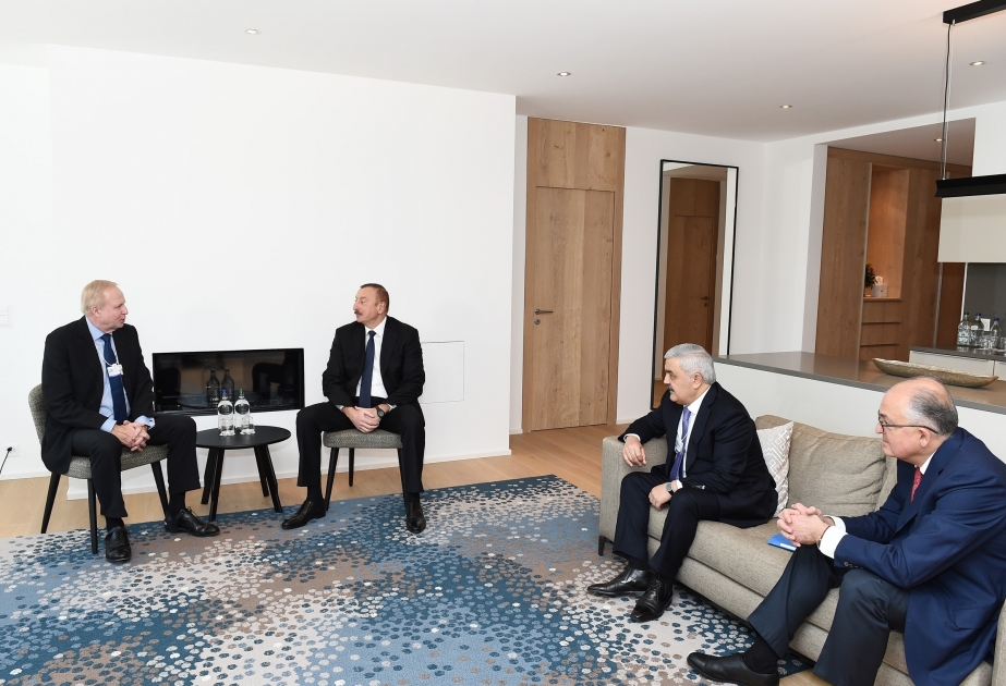 President Ilham Aliyev met with BP CEO VIDEO
