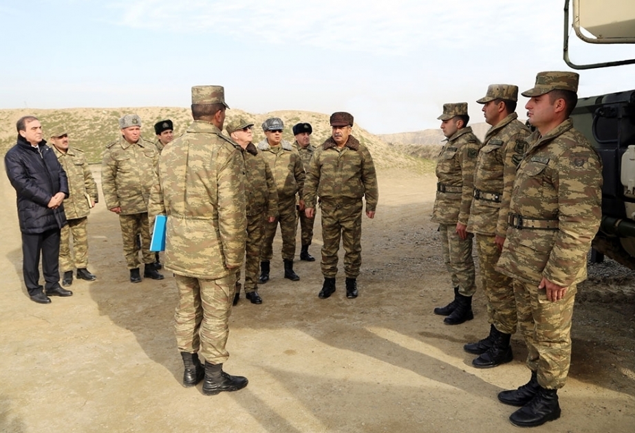 Situation in military units stationed in frontline zone inspected