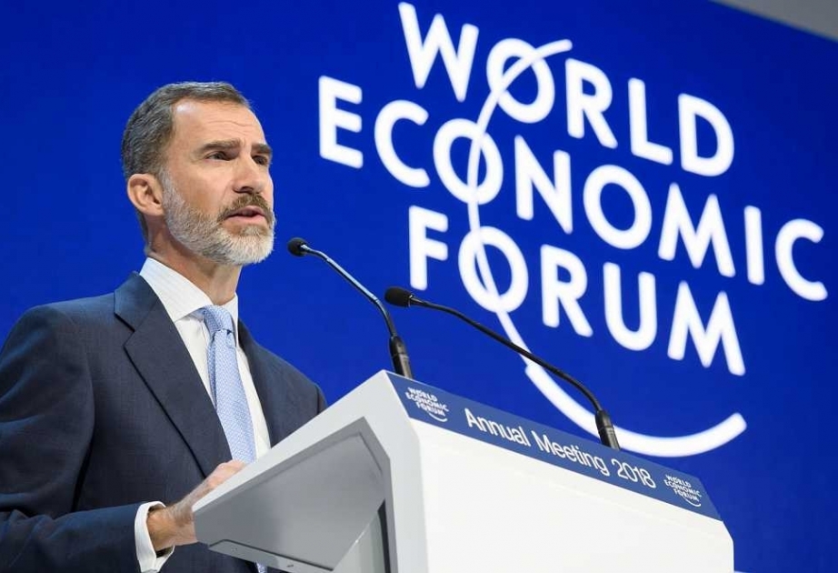 İspaniyanın Kralının Davos Forumundakı çıxışı yerli mətbuatda ciddi əks-səda doğurub