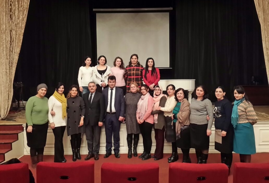 Georgi Şaroyev adına musiqi məktəbinin müəllim və şagirdləri İsmayıllıda olublar