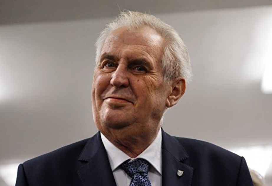 Çexiyada prezident seçkiləri: Miloş Zeman 54,4 faiz səslə irəlidə gedir