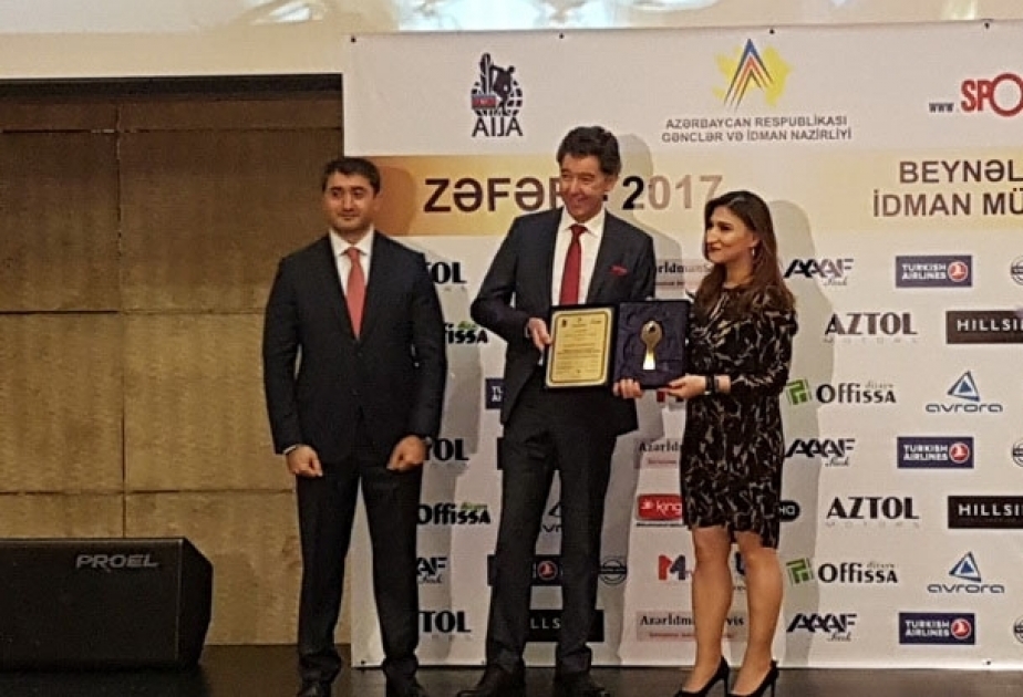 İdman jurnalistikası ixtisası üzrə magistr proqramının təsisçiləri “Zəfər-2017” mükafatına layiq görülüblər
