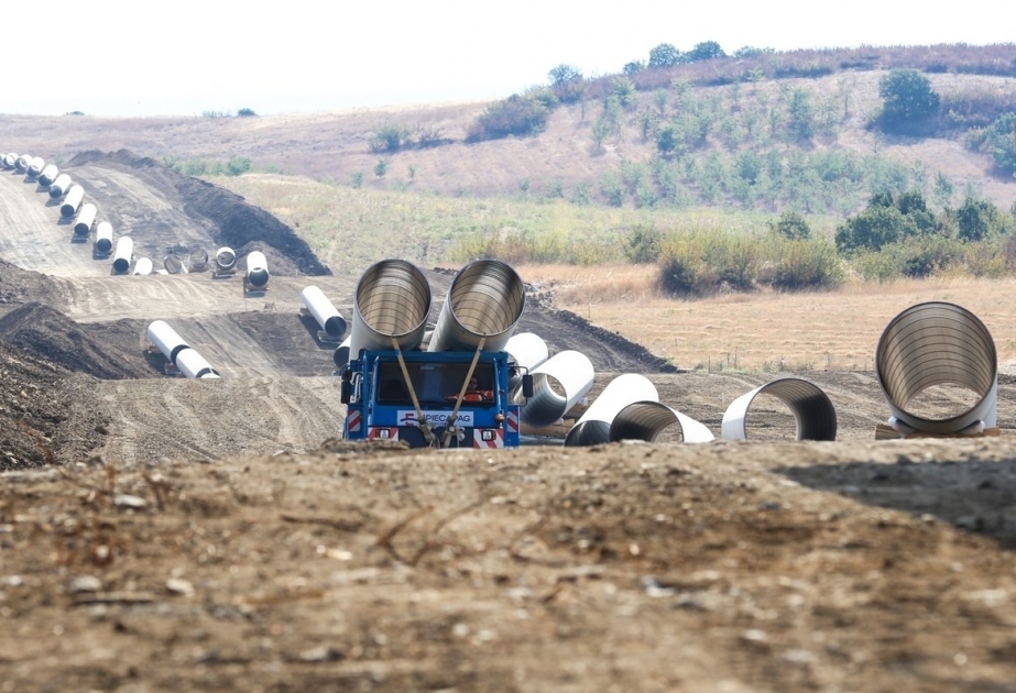 2/3 of TAP pipes lowered into ground in Greece, Albania