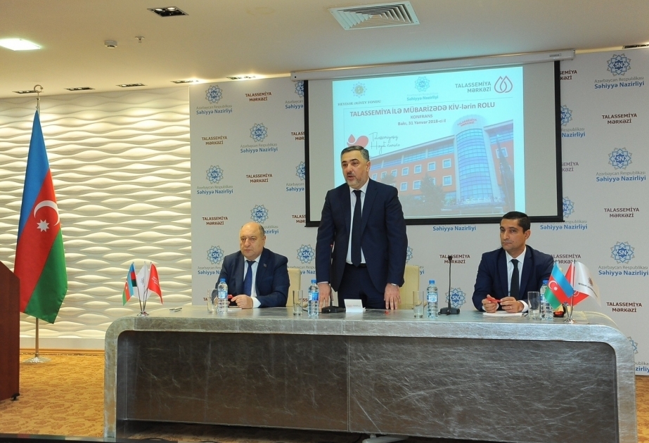 Talassemiya ilə mübarizədə KİV-lərin rolu artırılmalıdır VİDEO