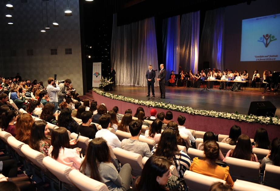 Bakıda “Gəncliyin səsi” festivalının açılışı olub