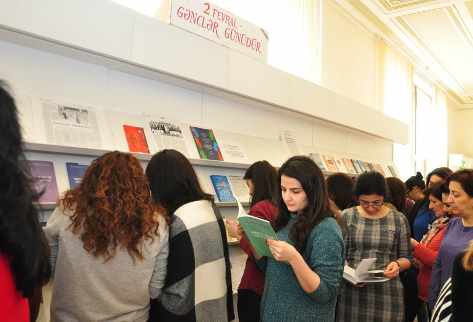 Milli Kitabxanada Gənclər Günü münasibətilə kitab sərgisi açılıb