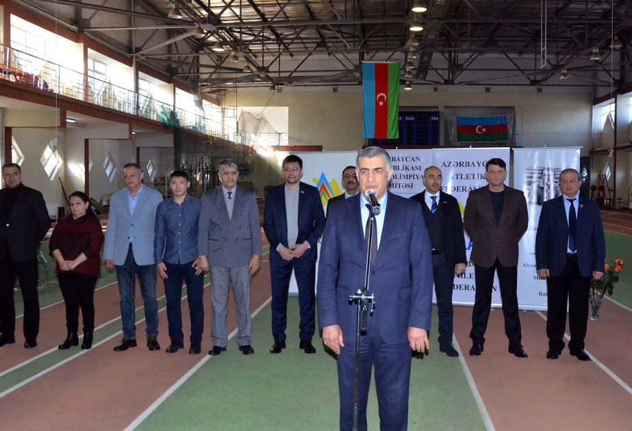 Atletika üzrə Antipov memorialının açılış mərasimi olub