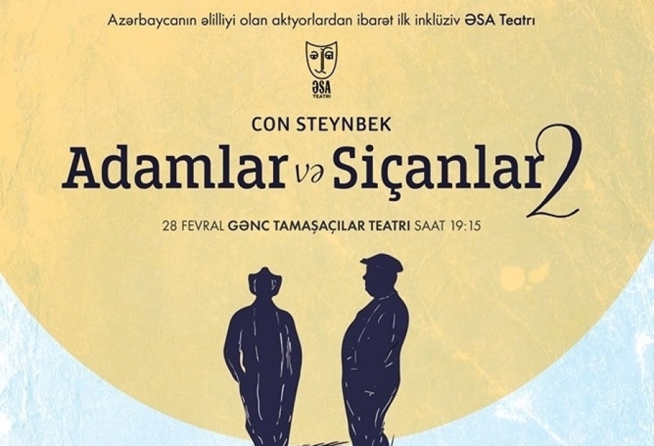 İnklüziv “ƏSA” Teatrında növbəti tamaşa hazırlanır