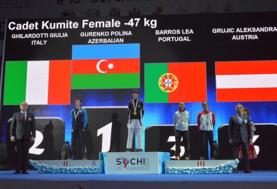 Karateçilərimiz qitə çempionatının ilk günündə iki qızıl medal qazanıblar